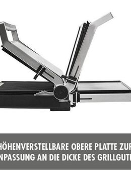 Gastroback Kontaktgrill 42542 Design BBQ Advanced Smart, 2000 W