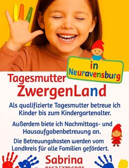 ZwergenLand Tagesmami - Betreuungskosten übernimmt Landkreis - Wangen (Allgäu)