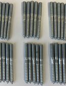 Stockschrauben M8 x 80, 30 Stück,Stahl verzinkt, Innenstern TX 25 in 56414