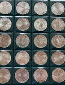 Olympia Silbermünzen Sammlung München 1972 – komplett & top erhalten in 38100