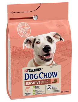 PURINA Dog Chow Adult Sensitive Lachs - Sparpaket: 2 x 2,5 kg