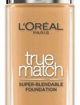 L'ORÉAL PARIS Foundation L'Oréal Paris True Match Foundation, Spendet Feuchtigkeit, mittlere Deckkraft, passt sich dem Hautton an.
