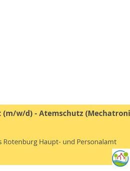 Gerätewart (m/w/d) - Atemschutz (Mechatroniker (m/w/d) - Zeven