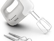 Tefal Handmixer Prep'Mix, 450 W, 5 Geschwindigkeiten, 2 Schneebesen + 2 Knethaken aus Edelstahl, HT450B
