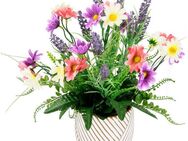 Kunstpflanze Margeriten/Lavendel, I.GE.A., Höhe 34 cm