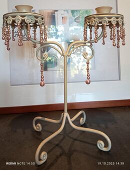 Schõner Kerzenständer mit Perlen - Hamburg