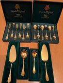 goldene Kaffeetafel von BSF 24 Karat feinvergoldet in 44149