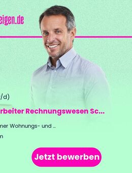 Mitarbeiter Rechnungswesen (m/w/d) Schwerpunkt Finanzierung / Förderung - Ulm