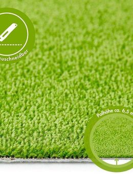 Andiamo Teppichboden Ines, Kräuselvelours, Made in Netherlands, rechteckig, Höhe: 8,5 mm, Uni Farben, Breite 400 cm, strapazierfähig & pflegeleicht