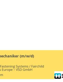 Werkzeugmechaniker (m/w/d) - Hildesheim