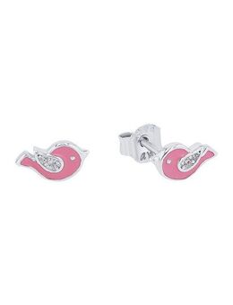 Prinzessin Lillifee Paar Ohrstecker Vogel, 2037818, mit Zirkonia (synth)