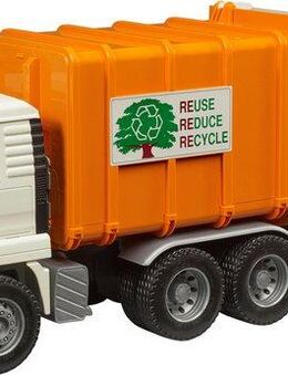 Bruder® Spielzeug-Müllwagen MAN TGA Müll-LKW Hecklader (02772), Made in Europe
