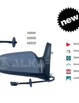 AUSSENSPIEGEL RECHTS ELEK BEHEI KON OPEL ZAFIRA B VAN A05 6428227 - Dortmund Wickede