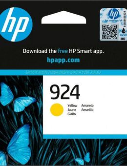 HP 924 Gelb Original Ink Cartridge Tintenpatrone
