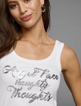 Laura Scott Tanktop mit effektvollen Pailletten