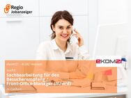 Sachbearbeitung für den Besucherempfang / Front-Office-Manager (m/w/d) - Gießen