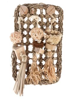TIAKI Spielwand für Vögel - L 28 x B 18 cm