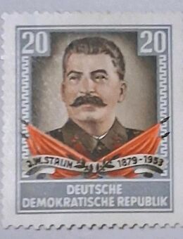 DDR 1954 J. W. Stalin Einzelmarke postfrisch - Görlitz