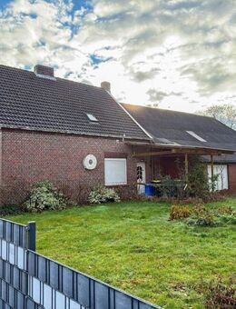 Für Bauträger & Pferdefreunde Aurich-Plaggenburg: Grundstück mit 2 Häusern, Stall, Weide. - Aurich