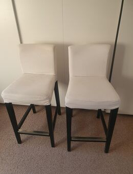 2 Barhocker Hendriksdal, Ikea, beige Bezüge - Berlin Charlottenburg-Wilmersdorf