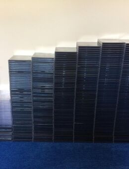 CD-Leer-Hüllen transparent / schwarz / bunt - Vilshofen (Donau) Zentrum