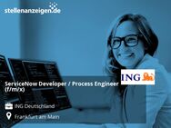 ServiceNow Developer / Process Engineer (f/m/x) - Frankfurt (Main)