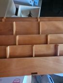 Ordnungssystem für Papier und Briefumschläge Fa. Fortschritt Holz in 63584