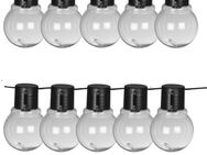 Luxform Lichterkette Solar-Lichterkette Menorca Partybeleuchtung 10xLED, aus Kunststoff gefertigt