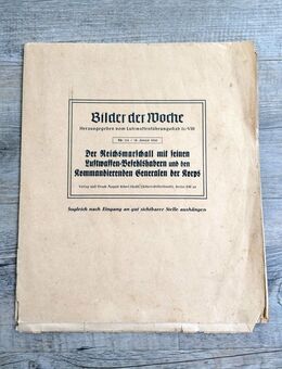 Bilder der Woche 1942 und 1943, Karte Kriegsschauplatz Afrika 1942 - Nottuln