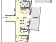 Erstbezug - Moderne und helle 3-Zimmerwohnung mit 3 Außenflächen - Reutlingen