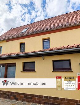 Vielseitiges Gebäudeensemble mit Wasserblick: Wohnen, Vermieten und Arbeiten unter einem Dach! - Naunhof