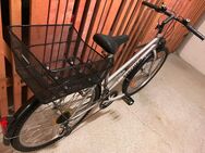 Damenfahrrad MTB Fischer, Räder 26 Zoll, Rahmenhöhe 49½ cm, 18 Gänge, Beleuchtung, Schutzbleche, Korb, Klingel - München Hadern