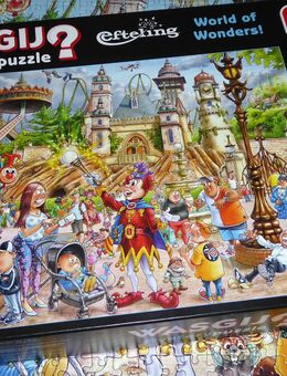 Jumbo Wasgij Mystery Puzzle "Efteling: Welt voller Wunder", 1000 Teile - Düsseldorf