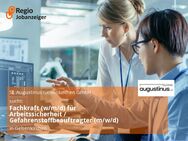 Fachkraft (w/m/d) für Arbeitssicherheit / Gefahrenstoffbeauftragter (m/w/d) - Gelsenkirchen