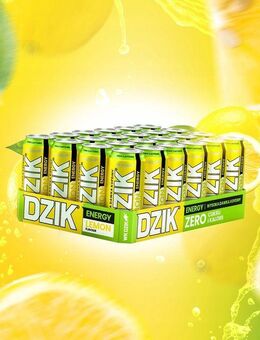Energetyk Dzik Energy Drink Lemon - 500ml, 24er-Pack - Ingolstadt