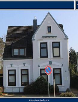 Stadthaus in zentrumsnaher Lage mit 2 Einheiten und gewerblicher Nutzungsoption, sofort frei - Heide
