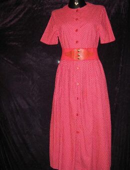 NEUw * Original Landaus VINTAGE * Romantik * Rockabilly * Petit * Mille Fleurs * Punkte * Polka Dots * Hemdblusen * Kleid * Gr. 36- 38/ S * rot * weiß * - Riedlingen Zentrum