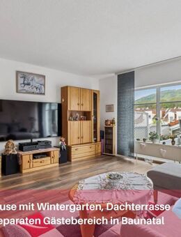 Exklusives Penthouse mit Wintergarten und Gästebereich (zusätzlich ca. 30 m²) - Baunatal