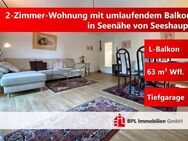 Seeshaupt am Starnberger See – Charmante 2-Zimmer Wohnung im 1.OG mit umlaufendem Balkon - Seeshaupt