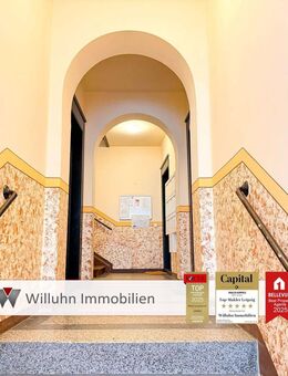 4,13 % Ist-Rendite I 2-Zimmer Wohnung I Denkmalobjekt mit Balkon und Stellplatz - Leipzig