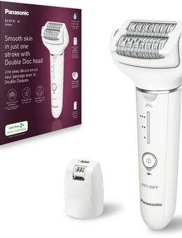 Panasonic Epilierer ES-EY31-W503, Aufsätze: 2 St., 2-in-1 Nass-/Trocken-Epilierer