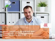 Senior Consultant (m/w/d) mit dem Schwerpunkt Wirtschaftsprüfung, Steuerberatung und in der betriebswirtschaftlichen Beratung in München - München
