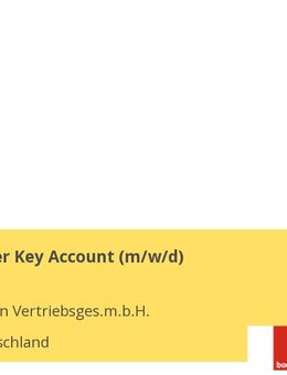 Backmeister Key Account (m/w/d) - München Altstadt