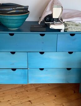 Ikea Sideboard, Kommode blau lasiert, in Kassel abzuholen - Fritzlar