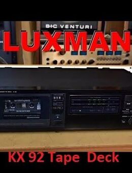 Kassetten Tape LUXMAN - K-92 HX PRO Schönes Klangvoller Sound mit Gebrauchs Spuren Oldy Hifi - Dübendorf