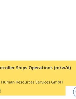 (Junior) Controller Ships Operations (w/m/d) - Hamburg