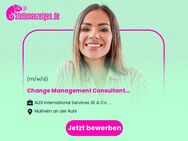 (Senior) Change Management Consultant (m/w/d) - Mülheim (Ruhr)