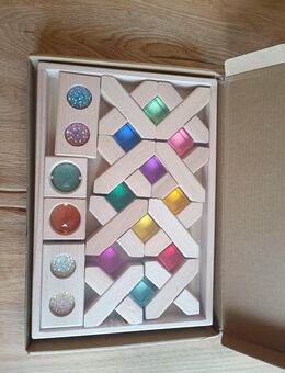Hochwertige Holzbausteine mit Diamanten Verzierung - Garbsen
