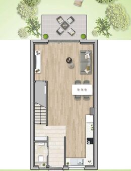 Neubau-Mietshaus in Kamp-Lintfort: Ruhige Lage mit Garten und moderner Einbauküche - Kamp-Lintfort