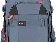 LÄSSIG Schulrucksack Origin Bold, blue, aus recyceltem Material